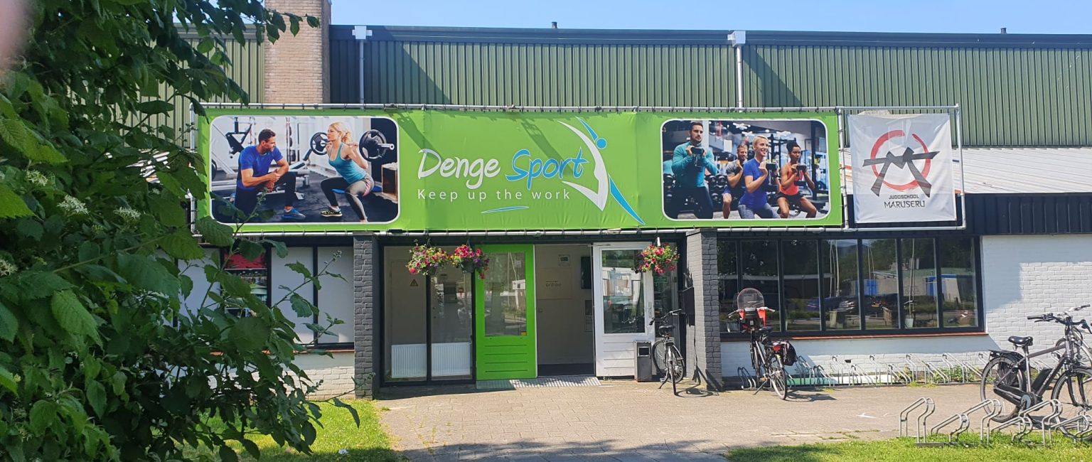 Ingang Denge Sport kampen, sportpark de maten